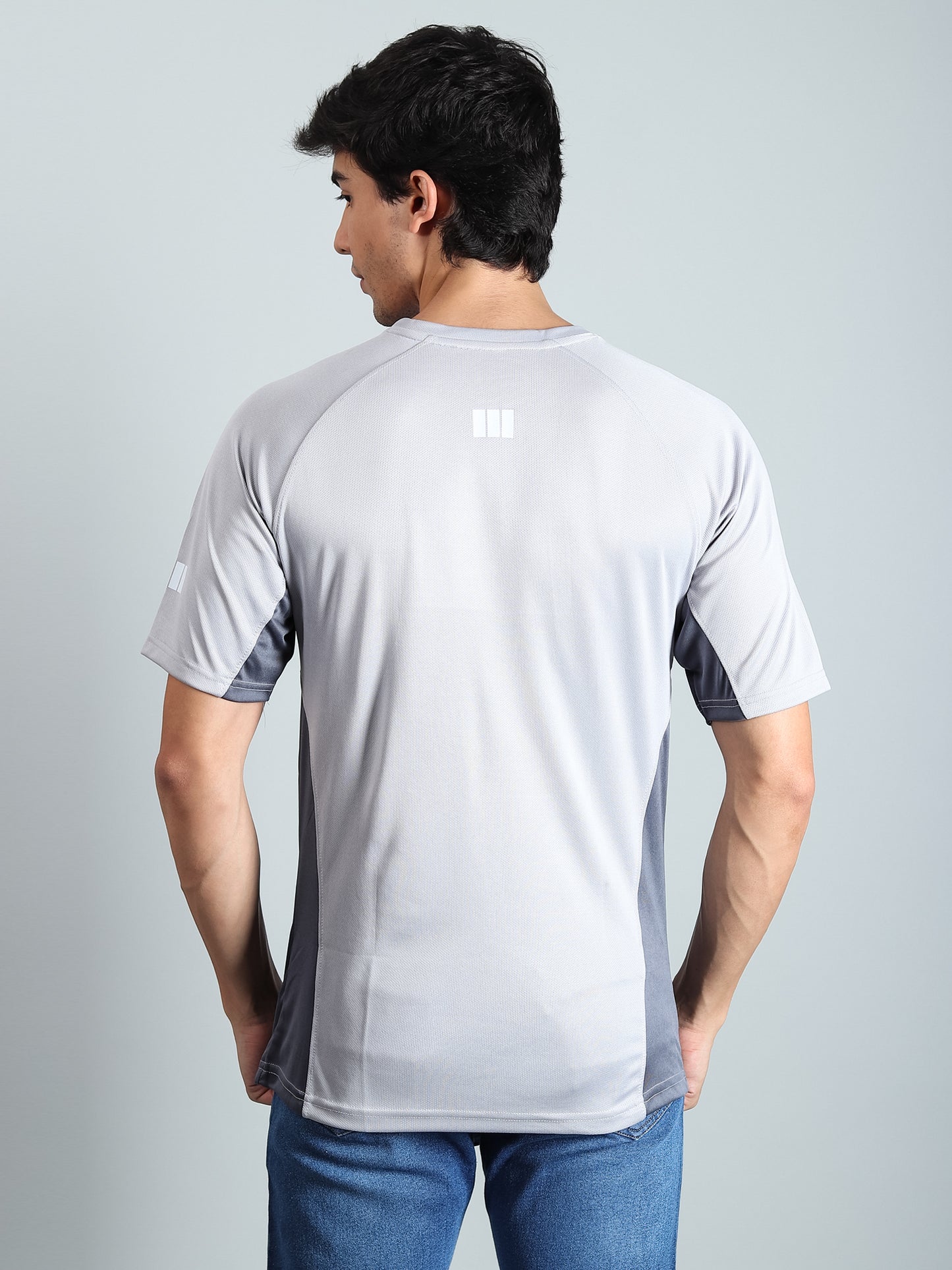 Men's Active Fit T-shirt combo pack -2 (Red, Grey)